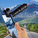Portable 32X Phone Camera Lens HD Zoom Lens Clip On, Double Adjustment Eyepiece - Image 6