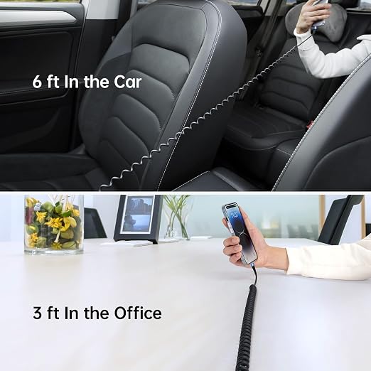 iPhone Charger Cable for Car 3FT, Retractable Charging Cord Compatible - Image 7