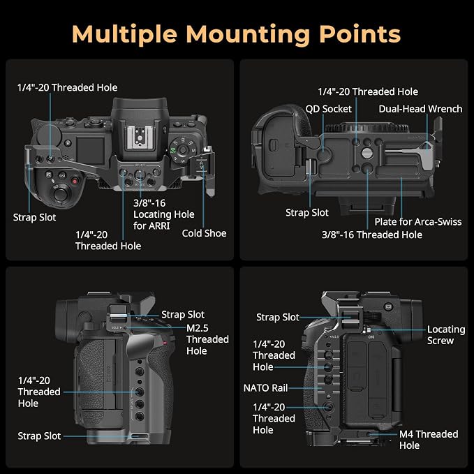 SmallRig Z6 III Camera Cage Kit - Image 7