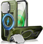 Camera Stand Case for iPhone 15 Plus, 2024 Version Military Grade Protective by Unknown