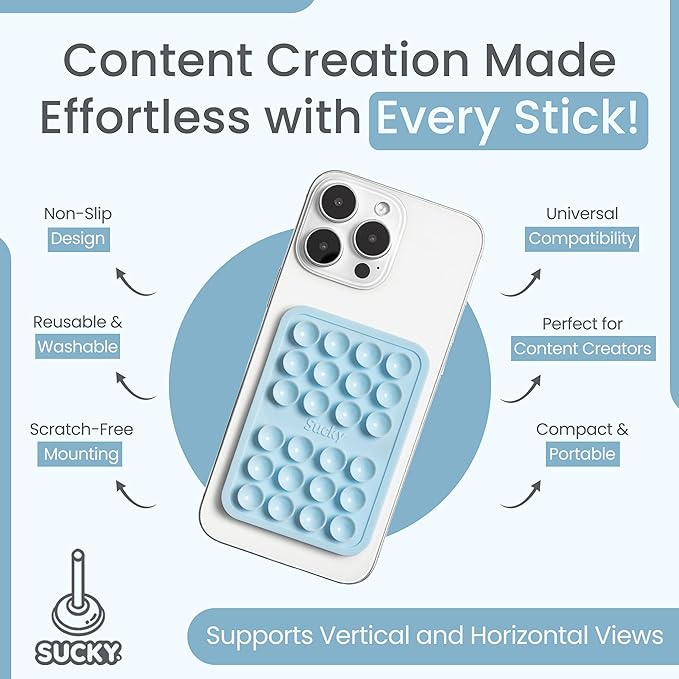SUCKY Magnetic Suction Cell Phone Grip - Image 5