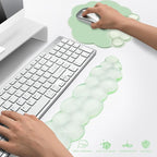 Gel Cloud Keyboard and Mouse Wrist Rest, Cute Wrist Support and Arm Support Rest - Image 6