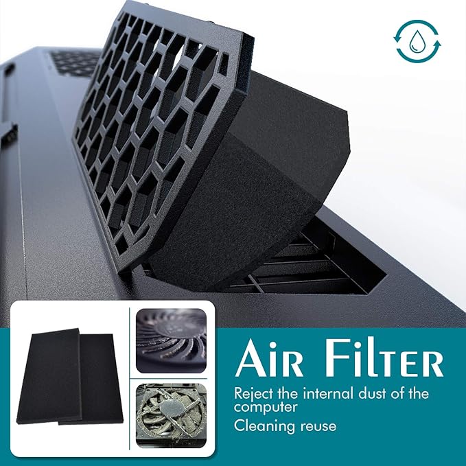 IETS GT300 Double Blower Laptop Cooling Pad - Image 4
