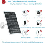 FUTUREZEN 13W Solar Panel for Security Cameras & Trail Cameras, Micro USB & - Image 3