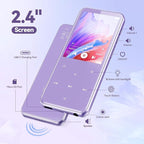 AGPTEK 64GB MP3 Player with Bluetooth, M3 2.4 inch Music Player with Speaker - Image 5
