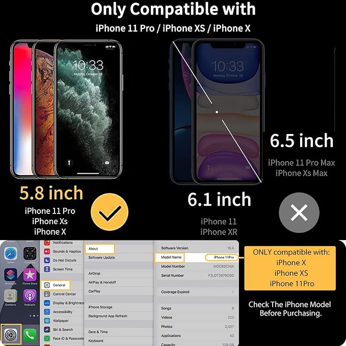 UNBREAKcable iPhone 11 Pro Screen Protector, 2.5D Double Defense Series Premium - Image 6