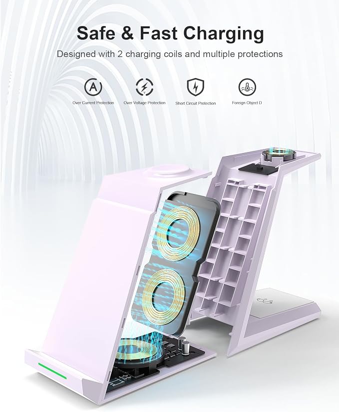 Wireless Charging Station for iPhone - Image 6