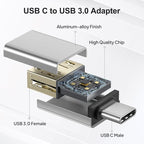 Elebase USB C Adapter for New iPhone 16 4Pack, USBC Male to USB 3.0 Female - Image 2