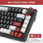 MageGee 75% Mechanical Gaming Keyboard, Compact Blue Backlit Wired Gaming - Image 4