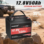 12.8V 50Ah LiFePO4 Lithium Battery, Built-in 50A BMS, 640Wh Capacity, 4000+ - Image 3