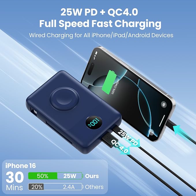 Magnetic Portable Charger 10800mAh - Image 5