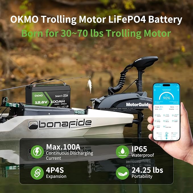 12V 100Ah LiFePO4 Lithium Battery - Image 3