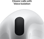 Apple AirPods 4 Wireless Earbuds, Personalized Spatial Audio, Sweat and Water - Image 5