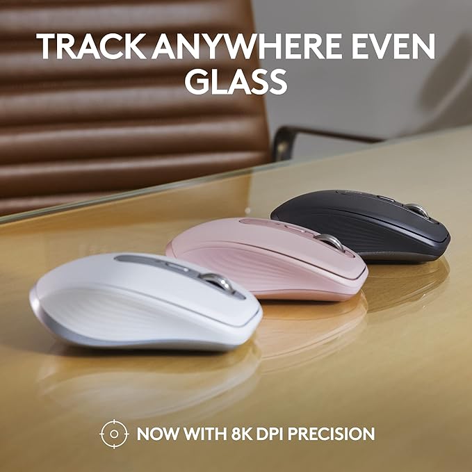 Logitech MX Anywhere 3S Compact Wireless Mouse, Fast Scrolling, 8K DPI - Image 2