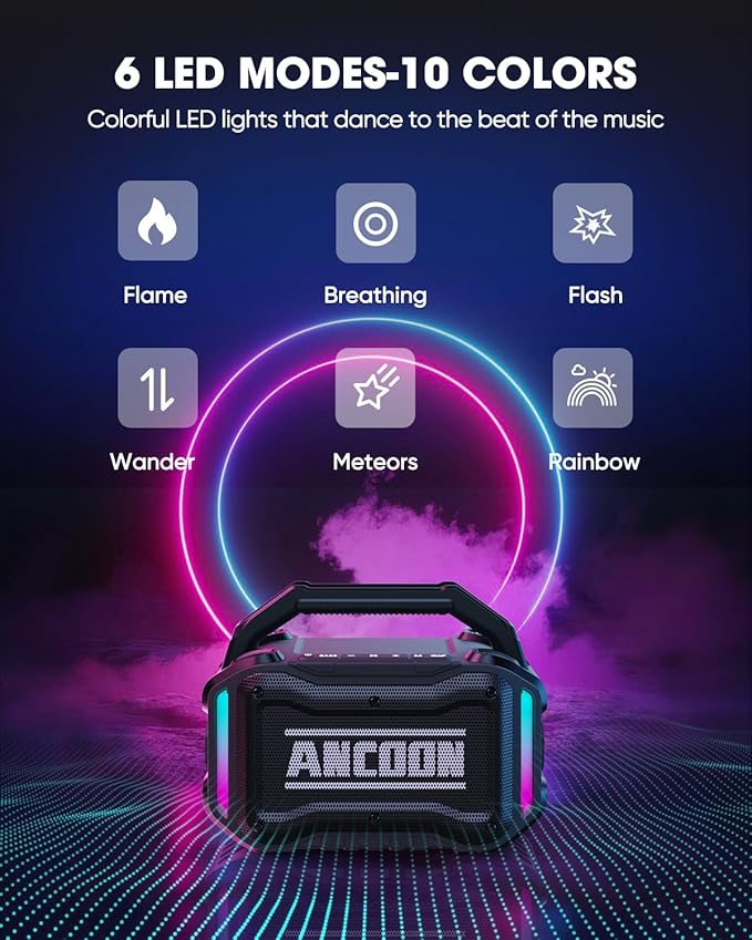 Speakers Bluetooth Wireless: 80W Loud Speaker - Image 6
