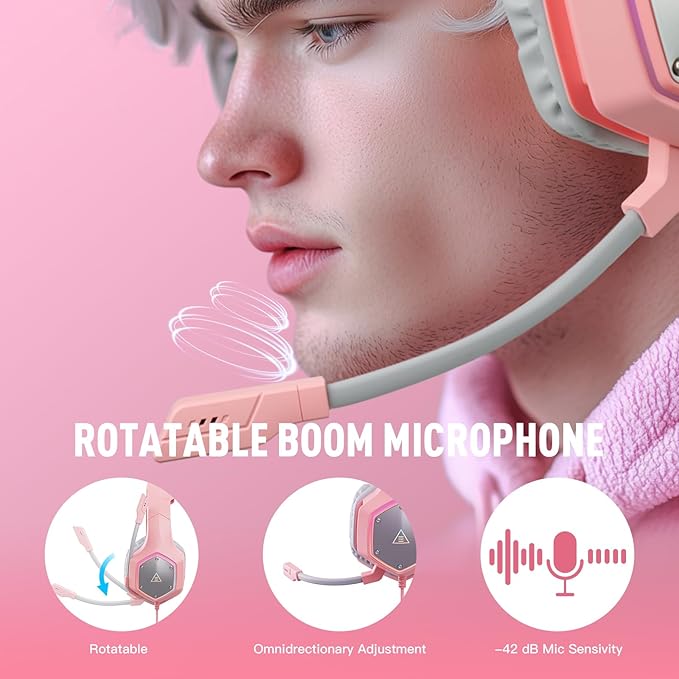 EKSA E1000 V2 Gaming Headset, PC Headset - Image 4