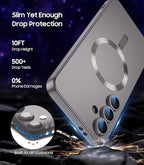 Magnetic for Samsung Galaxy S25 Plus Case Slim Soft Silicone Bumper Shockproof - Image 5