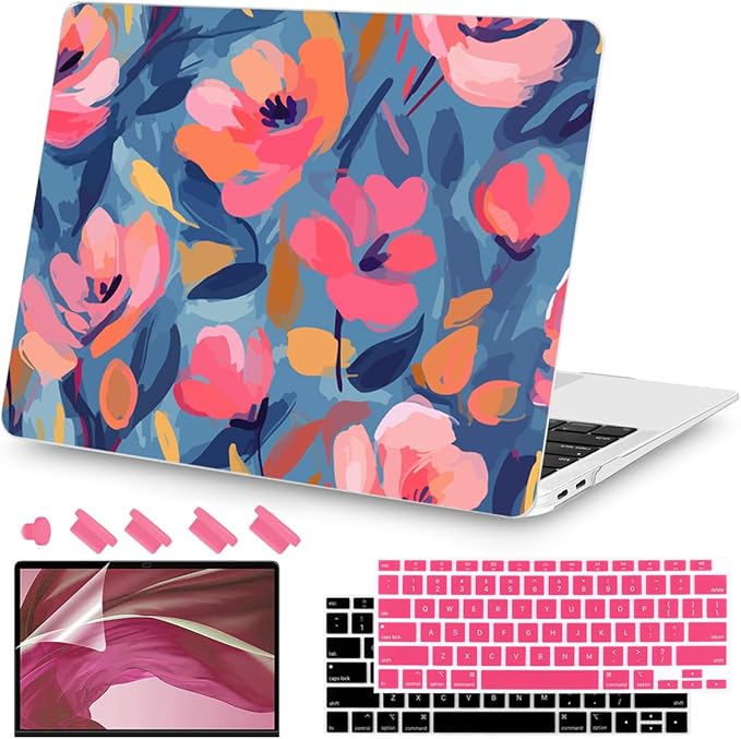 Teryeefi Compatible with M1 MacBook Air 13 inch Case 2021 2020 2019 2018 by Teryeefi