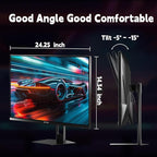 KTC Gaming Monitor 27 inch 180hz 1ms | Fast IPS Screen 1080p Monitor|2 x HDMI - Image 7
