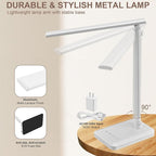 LED Desk Lamp with USB Charging Port Whole White - Image 5