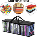 Fasmov Set of 4 DVD Storage Bags Hold up to 160 DVDs, Water Resistant DVD - Image 9