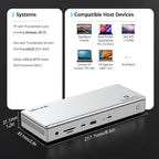 WAVLINK Thunderbolt 4 Hub with Dual HDMI 4K@60Hz, 100W Charging, Thunderbolt - Image 8