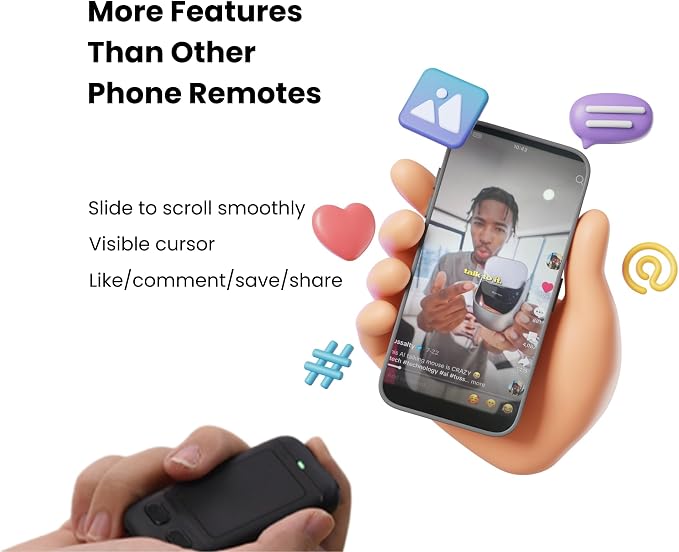CheerTok Air - TikTok Scrolling Remote Control, Page Turner - Image 3