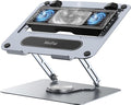 Laptop Cooling Stand with Detachable Thermoelectric Cooler, Adjustable Height & by MetFut