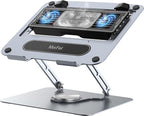 Laptop Cooling Stand with Detachable Thermoelectric Cooler, Adjustable Height & by MetFut