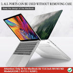 CISSOOK Compatible with MacBook Air 13.6 inch Case A3240 A3113 A2681 2025 2024 - Image 5