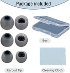 Silicone Replacement Earbud Tips Earbud Covers Fit - Image 7