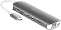 j5create USB C Hub Adapter Multi-Monitor 10-in-1 Port Docking Station 4K HDMI by j5create