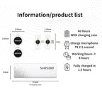 Wireless Lavalier Microphone for iPhone Android, Mini Clip-On Mic - Image 6