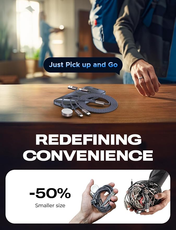 2Pack Upgraded 3 in 2 USB C Cable - Image 7