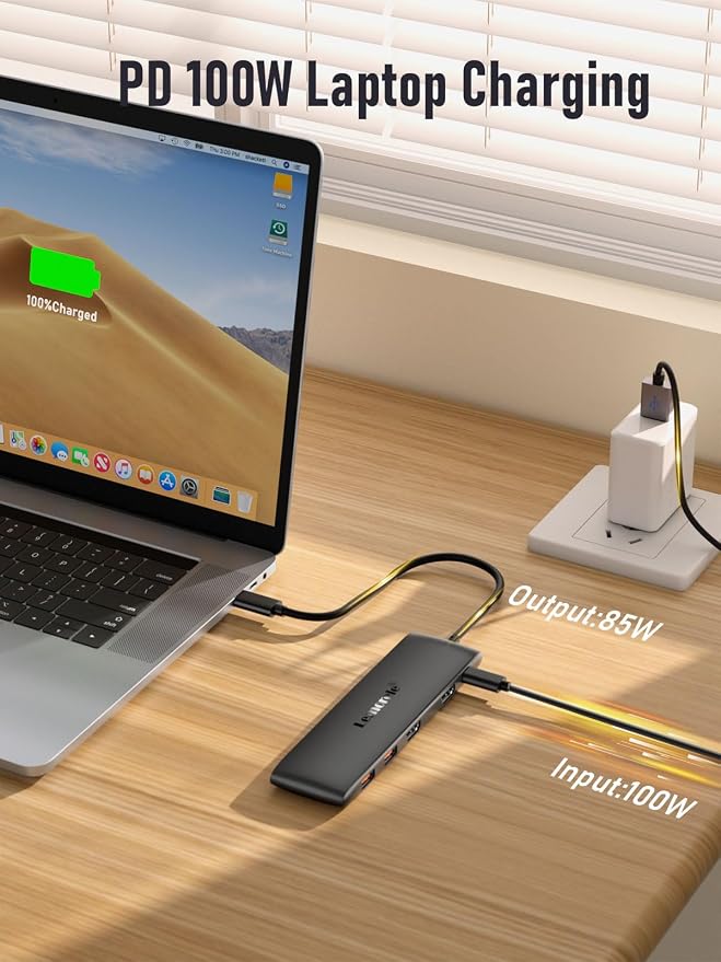 Lemorele 10 -in-1 USB C Docking Station - Image 5