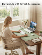 Aothia Faux Leather Desk Mat - Image 8