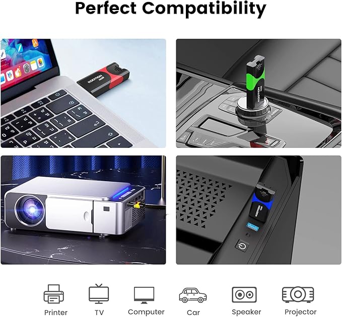 USB 3.0 Flash Drive KOOTION 10 Pack 16GB USB 3.0 Thumb Drive Retractable 16G - Image 5