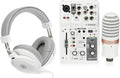 Yamaha AG03MK2 White Live Streaming Kit by Yamaha