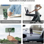 Magnetic Ring Phone Holder for iPhone 16, Double Ring Adjustable Cell Phone - Image 6