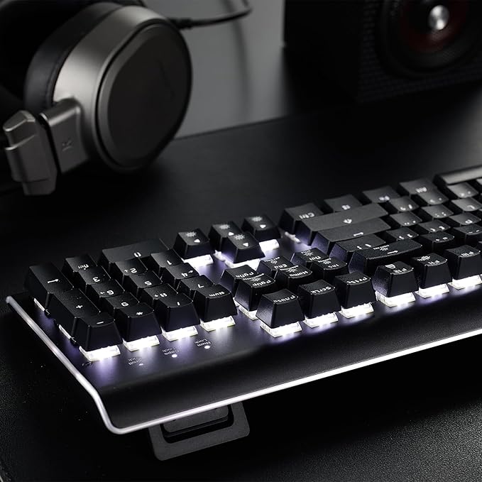 Hexgears GK735 Mechanical Gaming Keyboard Kailh Box White Switch 104 Keys ABS - Image 5