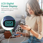 Portable Charger 38800mAh, LCD Display Power Bank, 5 USB Outputs Battery Pack - Image 8