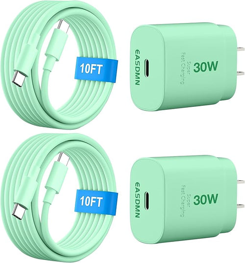 30W USB C i Phone 16 15 Charger Fast Charging, iPad Pro by EASDMN