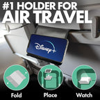 Folden Airplane Phone Holder, Foldable Cell Phone Stand Desk – Flexible Tablet - Image 2