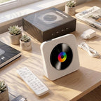 Gueray CD Player Portable Bluetooth Desktop CD Player - Image 9
