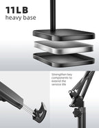 Tablet Floor Stand with 11lb Stable Base - Image 6