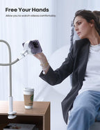 Lamicall Phone Holder Bed Gooseneck Mount, Cell Phone Clamp Clip - Image 3