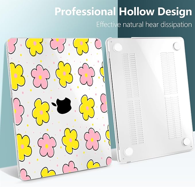 TWOLSKOO Compatible with M4 MacBook Air 13.6 inch Case 2025-2022 Release M4 - Image 5