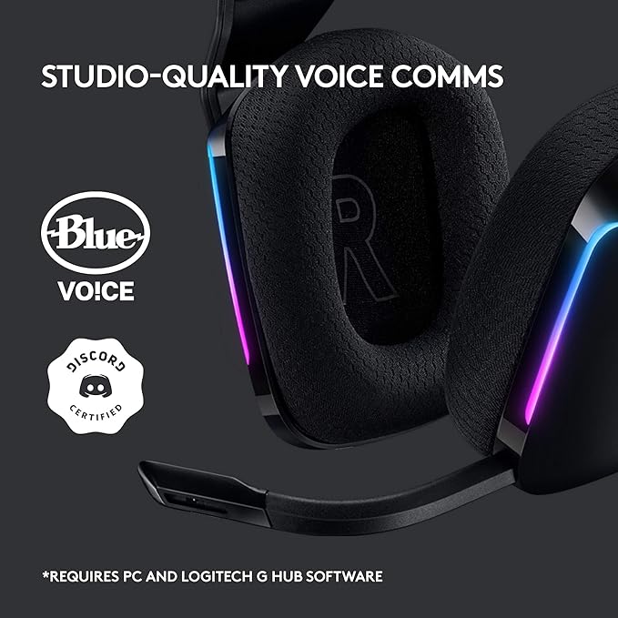 Logitech G733 Lightspeed Wireless Gaming Headset, Suspension Headband, - Image 9