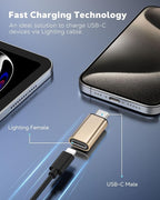 MoKo Lightning to USB C Adapter 2Pack, NOT - Image 3