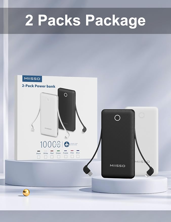 10000mAh Slim Portable Charger - Image 7